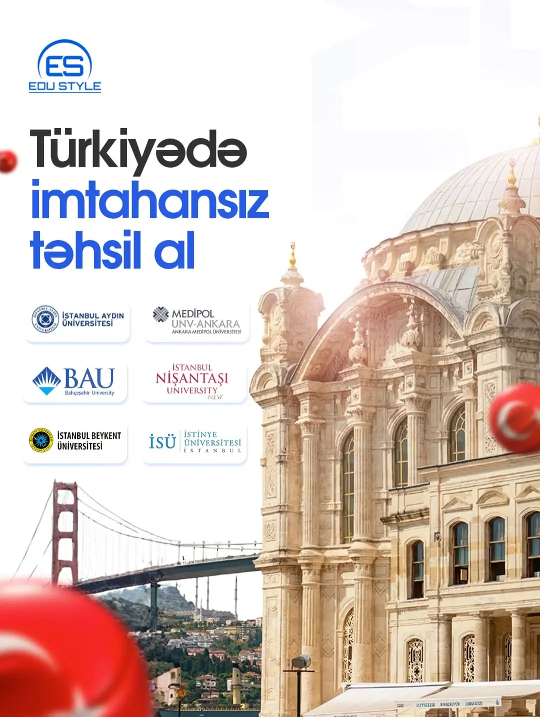 Türkiyədə İmtahansız Təhsil 2026 | Attestatla Universitet Qəbulu
